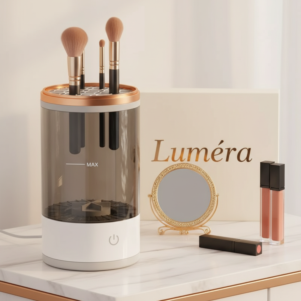 USB Plug-In Electric Makeup Brush Cleaner & Dryer